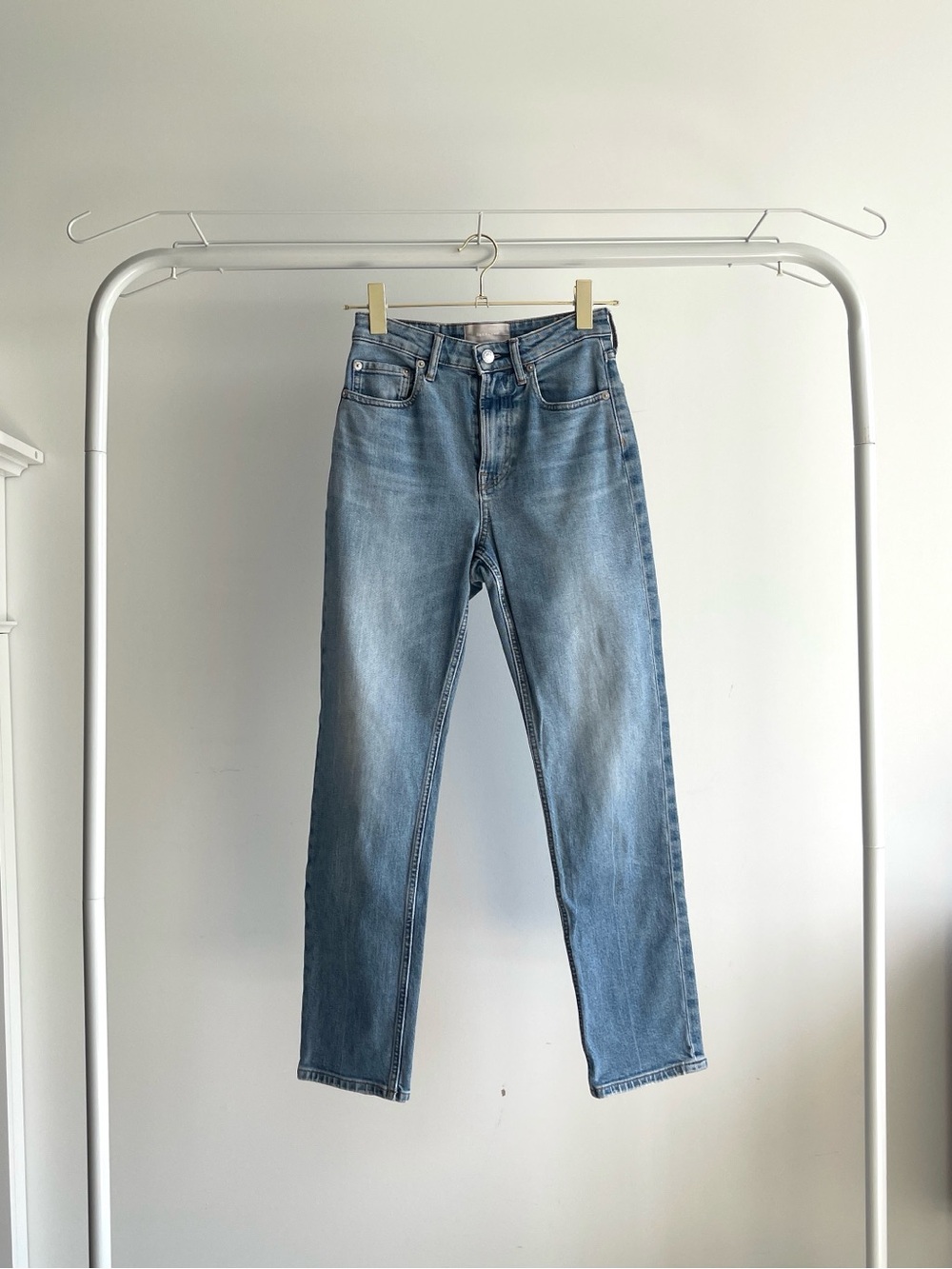 Everlane High Rise Straight Jeans